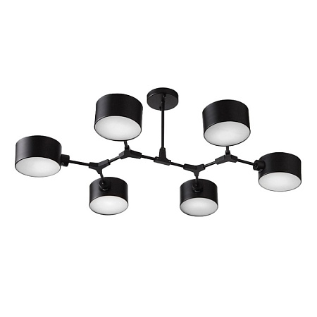 Светильник потолочный Черный/Черный E14 6*60W SLE183402-06 - фото