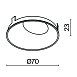 Комплектующие для светильника Technical Ring057-10-MG - фото