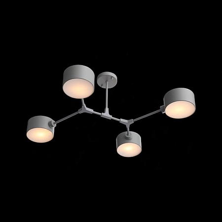 Светильник потолочный Серый/Серый E14 4*60W SLE183702-04 - фото