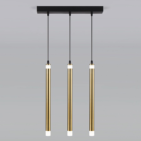 Подвесной акцентный светильник Eurosvet 50133/3 LED бронза - фото