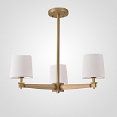 Люстра Jorgenson D70 White/Light Wood Imperiumloft 203578-26