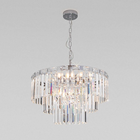 Подвесной светильник Eurosvet 10130/8 хром - фото