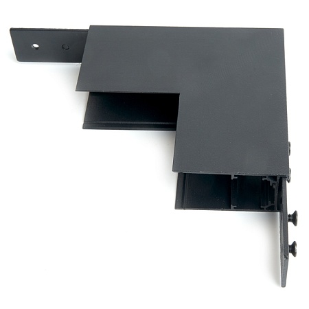 Соединитель внутренний для низковольтного накладного шинопровода, черный, LD2002 - фото