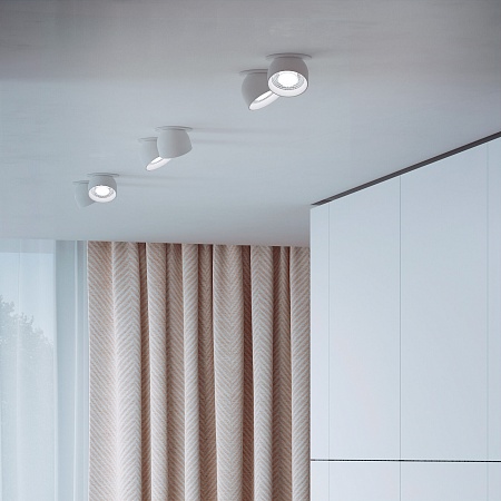 Светильник встраиваемый поворотный светодиодный Uno 8W 4000K белый 25092/LED Elektrostandard - фото