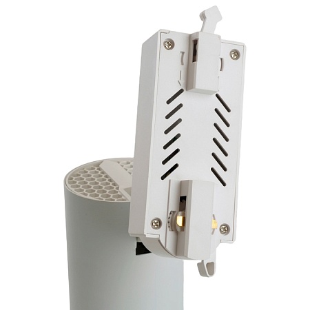 Светодиодный светильник Feron AL137 трековый однофазный на шинопровод 30W 4000K белый, изменяемый угол освещения 15-60град - фото