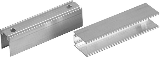 Крепеж для светодиодной ленты 220V LS720,  LD157 алюминий - фото