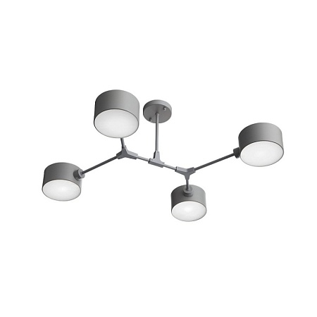 Светильник потолочный Серый/Серый E14 4*60W SLE183702-04 - фото