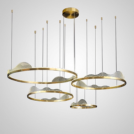 Подвесная Люстра Hanna A B D60 D80 D100 3R Imperiumloft 201097-23 - фото