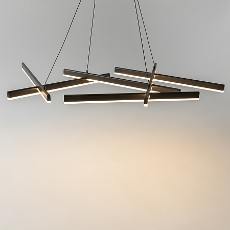 Подвесной светильник Maytoni Line MOD016PL-L80BK - фото