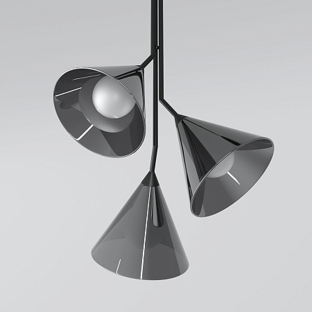 Подвесной светильник Eurosvet 70161/3 черный - фото