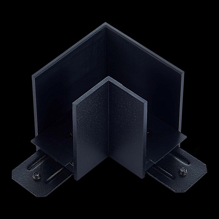 Соединитель угловой SKYLINE 220 ST-Luce черный, пластик ST015.422.14 - фото