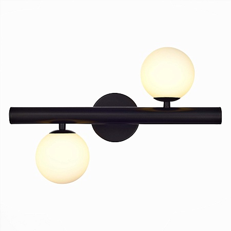 Бра ST-Luce Черный/Белый G9 2*5W SL1185.401.02 - фото