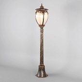 Уличный светильник на столбе Andromeda F черное золото IP44 GLYF-8024F черное золото Elektrostandard