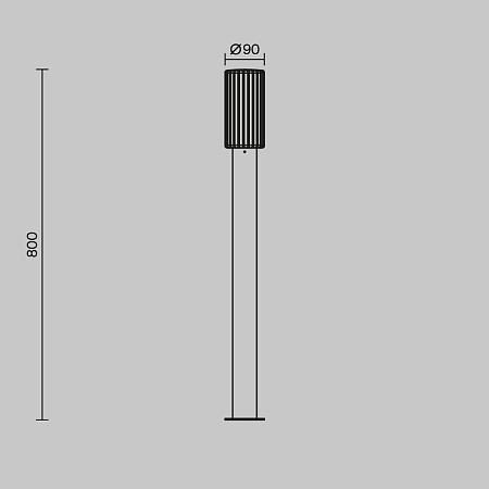 Ландшафтный светильник Outdoor O502FL-01B1 - фото