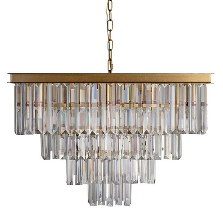 10019/600S Подвесная люстра LOFT IT Prism Clear - фото