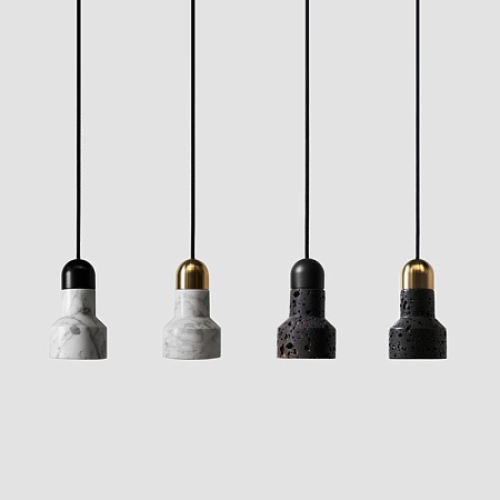 Подвесной Светильник Jazz Stone Black Brass Imperiumloft 189840-23 - фото
