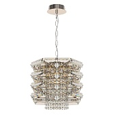 Светильник подвесной ST-Luce никель/прозрачный E14 4*40W SL6137.103.04