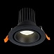 Св-к встр. Черный LED 1*10W 3000K 750Lm Ra>90 38° IP20 D102xH85 170-240V ST705.438.10 - фото