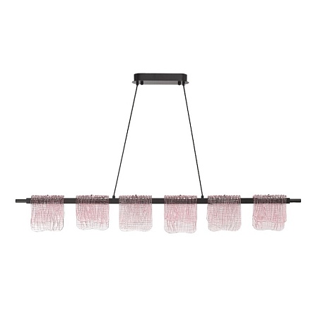 Светильник подвесной ST-Luce черный/розовый LED 1*36W 3000K SL6021.403.36 - фото