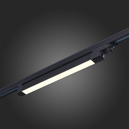 Св-к трек. Черный LED 1*20W 3000K 1 600Lm Ra>90 120° IP20 L535xW33xH73 165-265V ST663.436.20 - фото