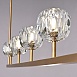 Люстра Rh Boule De Cristal Linear Chandelier 5 Bronze Imperiumloft 240204-22 - фото