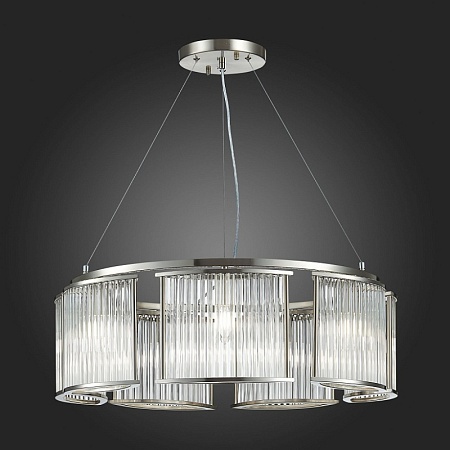 Люстра подвесная ST-Luce Хром/Прозрачный E14 7*40W SL1627.103.07 - фото