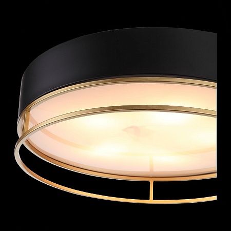 Светильник потолочный ST-Luce Черный, Матовое золото/Белый E27 5*40W SL1127.432.05 - фото