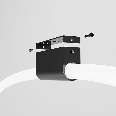 Накладные крепления для круглого гибкого неона Full light черный FL 28100 Elektrostandard - фото