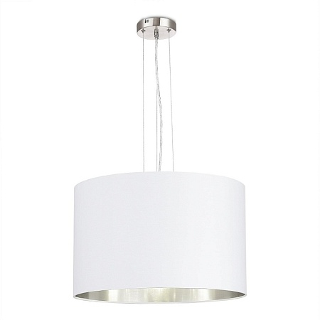 Светильник подвесной Никель/Белый, Серебристый E27 3*40W SLE300503-03 - фото