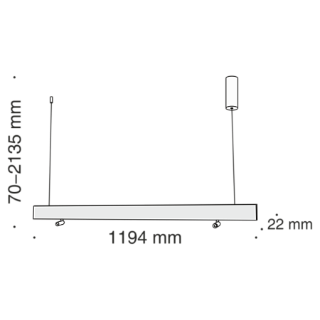Подвесной светильник Technical Puntero P068PL-L27B4K - фото