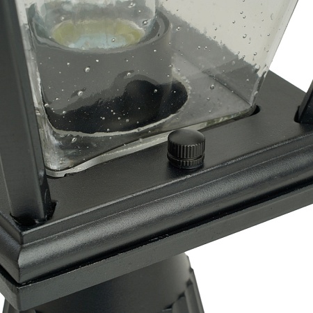 Светильник садово-парковый Feron PL744  на постамент 60W 230V E27, черный - фото