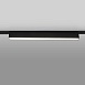 Трековый светодиодный светильник для однофазного шинопровода X-Line 20W 4200K черный матовый X-Line черный матовый 20W 4200K (LTB54) однофазный Elektrostandard - фото