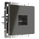 Розетка Ethernet RJ-45 (серо-коричневый) WL07-RJ-45 - фото