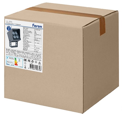 Светодиодный светильник ландшафтно-архитектурный Feron LL-895  AC220-240 4W 6400K IP66, квадрат - фото