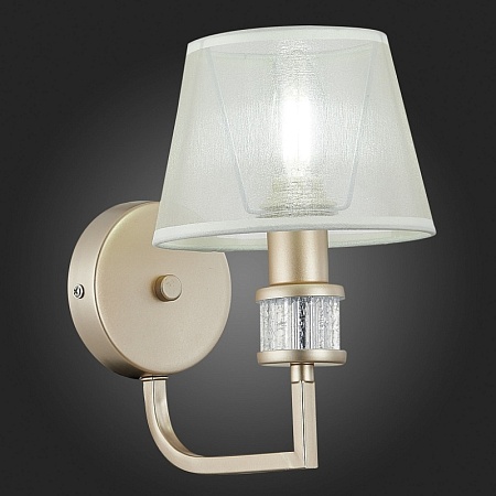 Светильник настенный Золотистый/Шампань E14 1*40W SLE107501-01 - фото