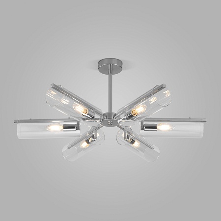 Потолочный светильник Eurosvet 70144/6 хром - фото