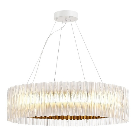 Светильник подвесной ST-Luce Золотистый/Прозрачный LED 1*87W 3000K SL6012.213.01 - фото