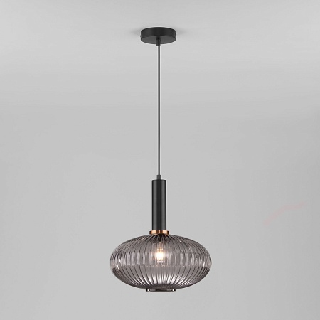 Подвесной акцентный светильник Eurosvet 50183/1 дымчатый - фото