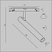 Трековый светильник Technical Focus T TR141-2-6W4K-M-BS - фото