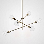 Люстра Lf Studio Cliff Pendant 6 Bronze Imperiumloft 84669-22