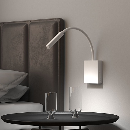 Светильник настенный светодиодный KNOB 40118/LED белый Elektrostandard - фото