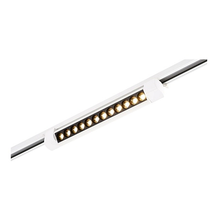Св-к трек. Белый LED 1*10W 3000K 875Lm Ra90 24 IP20 L387xW49xH54 170-240VV ST367.536.10 - фото