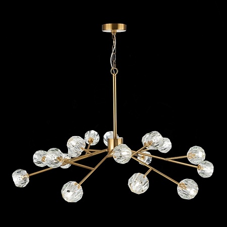 Светильник подвесной ST-Luce Латунь/Прозрачный G9 LED 18*5W SL1166.303.18 - фото