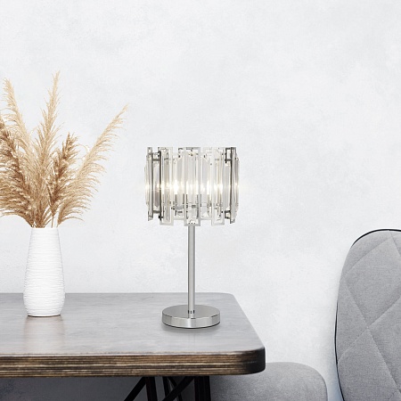 Настольный светильник Bogate's 01147/1 хром - фото