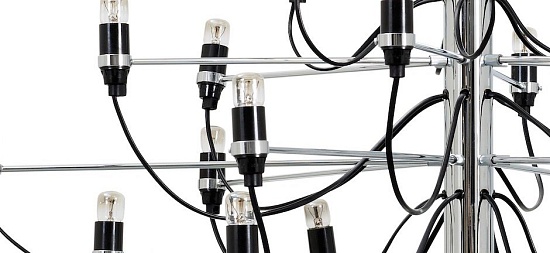 Люстра Flos 2097 50 Holder Chrome Gino Sarfatti Imperiumloft 75497-22 - фото