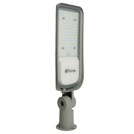 Светодиодный уличный консольный светильник Feron SP3060 100W 6400K 100-265V/50Hz, серый - фото