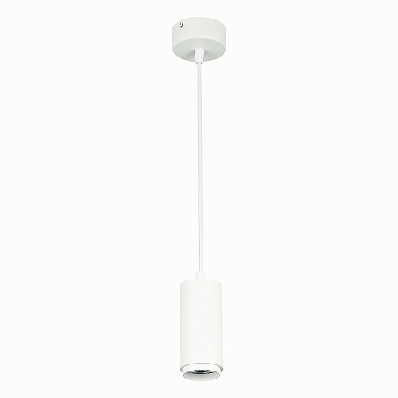 Светильник подвесной Zoom Белый LED 1*10W 4000K 1 000Lm Ra>80 15-60° IP20 D59xH130 170- ST600.543.10 - фото