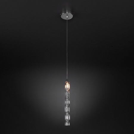 Подвесной акцентный светильник Eurosvet 50381/1 хром - фото