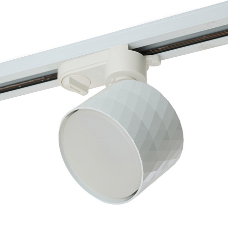 Светильник Feron AL176 трековый однофазный на шинопровод под лампу GX53, белый - фото