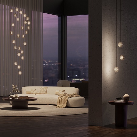 Подвесной светильник Maytoni Sapphire MOD293PL-L18BS3K - фото